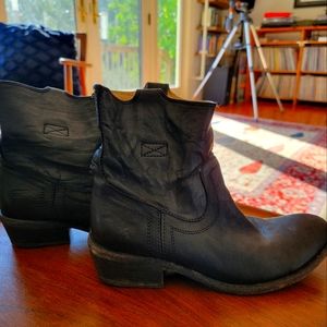 Frye Black Ankle Boot